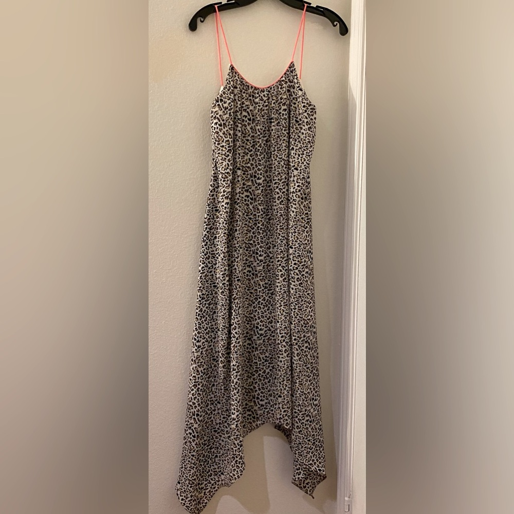 Olivaceous Leopard Print Dress S